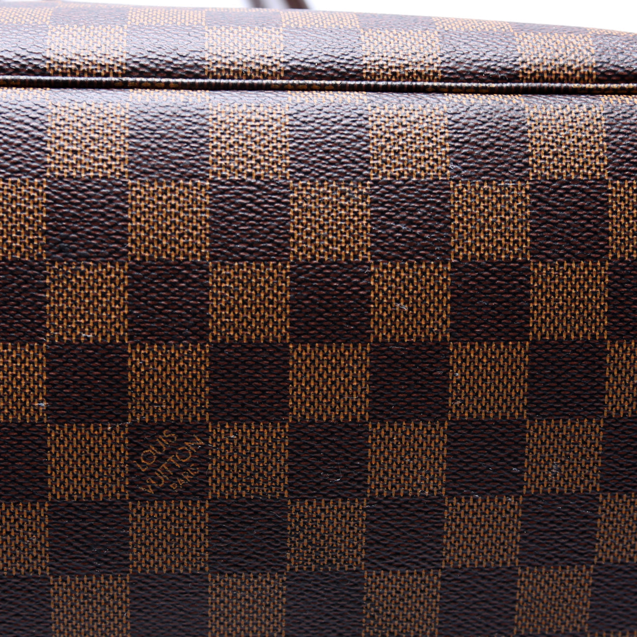 Neverfull W/Wallet MM Damier Ebene Red