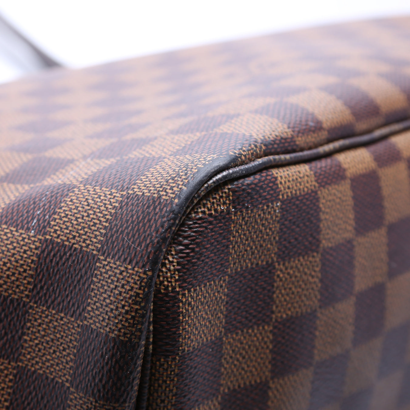 Neverfull W/Wallet GM Damier Ebene Red