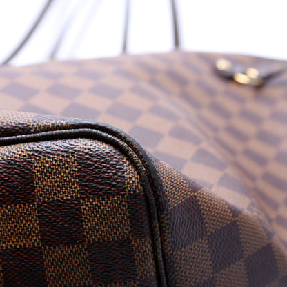 Neverfull W/Wallet GM Damier Ebene Red