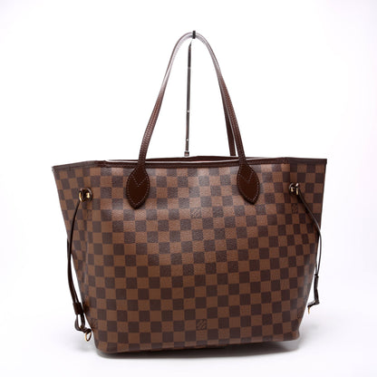 Neverfull MM With Wallet Damier Ebene Pink