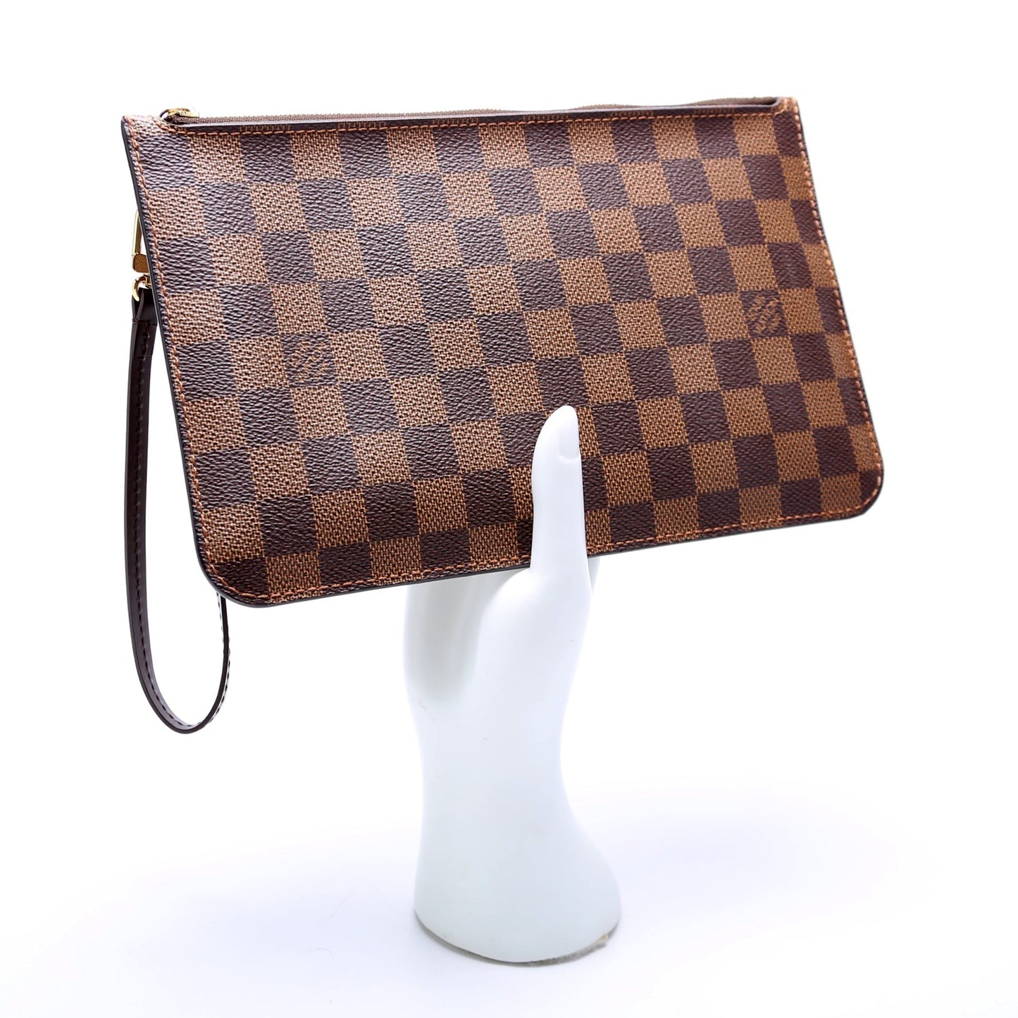 Pochette Only Damier Ebene Neverfull Red