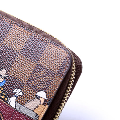 Zippy Wallet 2015 Xmas Animation Damier Ebene Multicolor