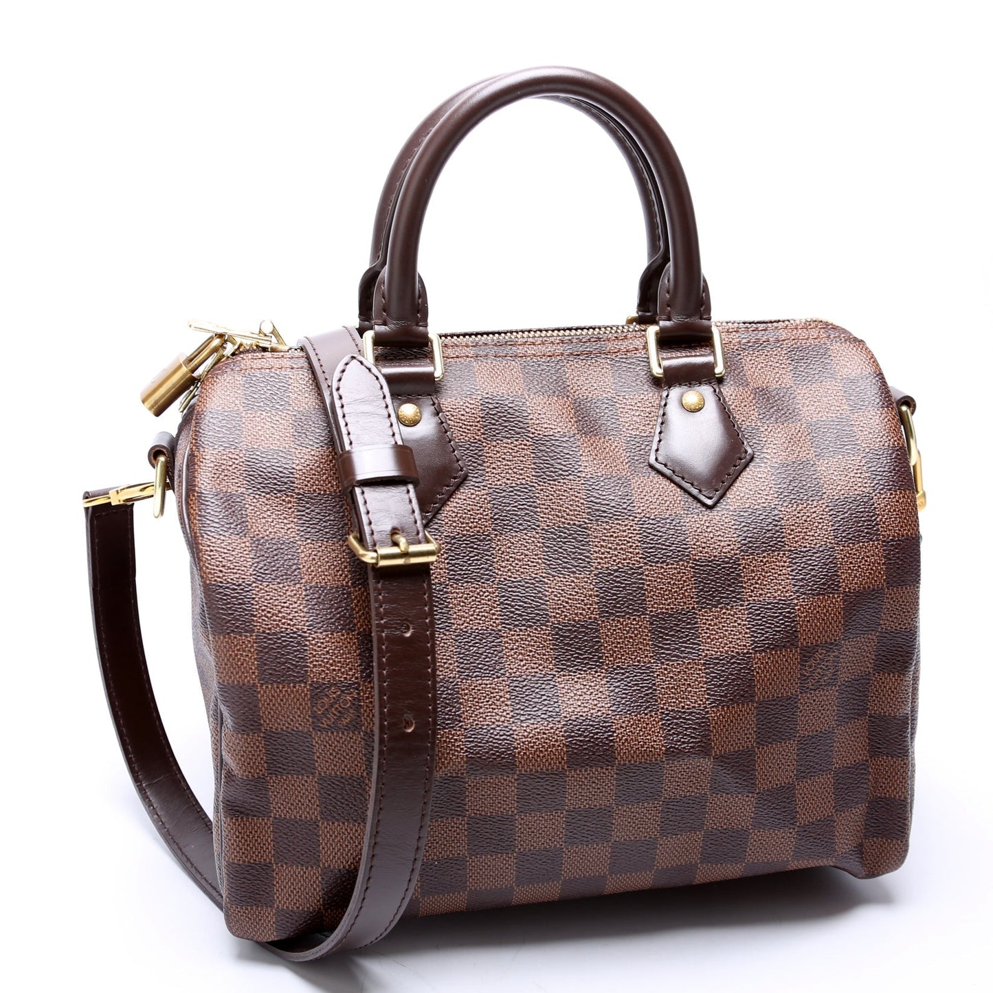 Speedy 25 Bandouliere Damier Ebene