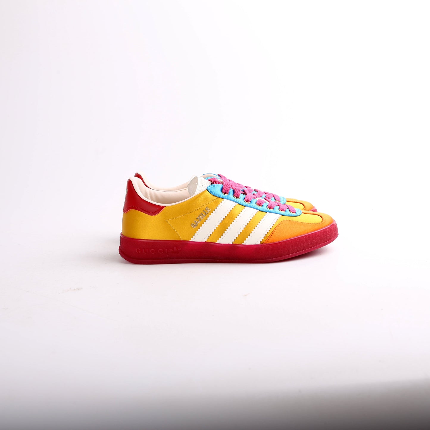 Adidas X Gucci Gazelle Silk Sneakers Size