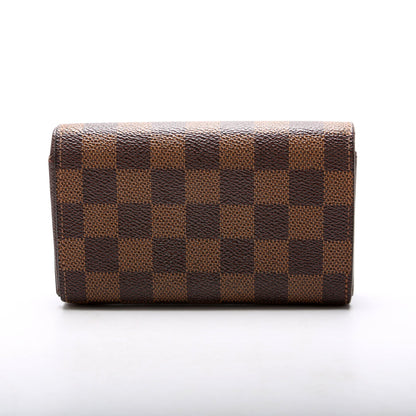 Porte Monnaie Billets Tresor Wallet Damier Ebene