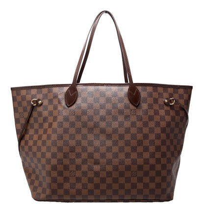 Neverfull GM Damier Ebene Red