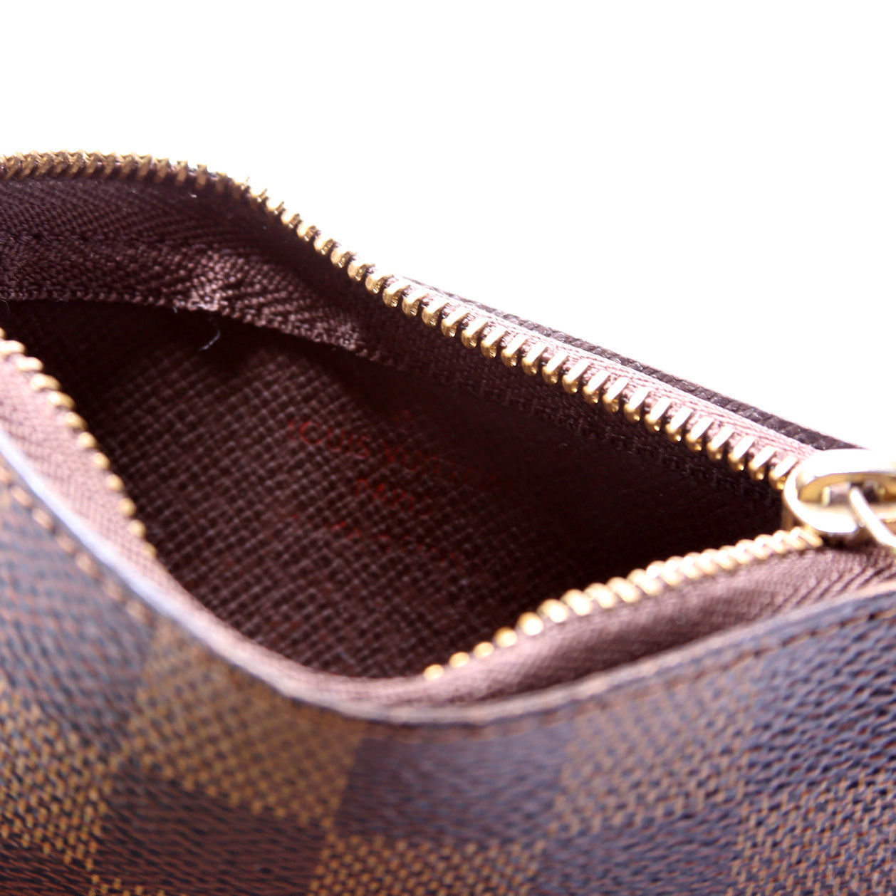 Pochette Cles Damier Ebene