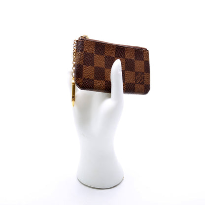 Pochette Cles Damier Ebene