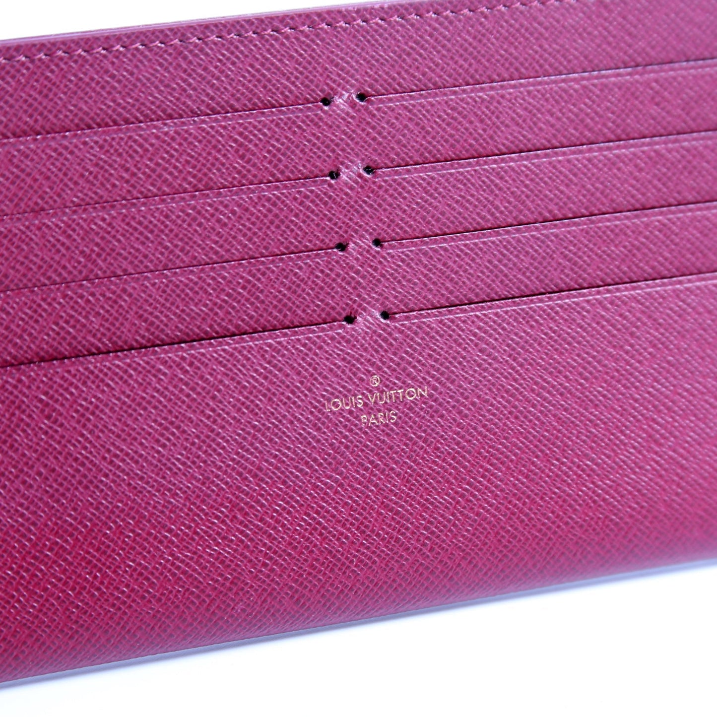 Pochette Felicie Card Insert Only Monogram Red