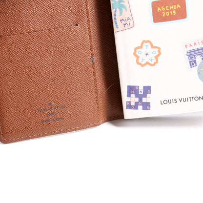 Pocket Agenda Cover Monogram