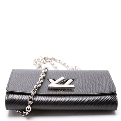 Twist Chain Wallet Epi Black