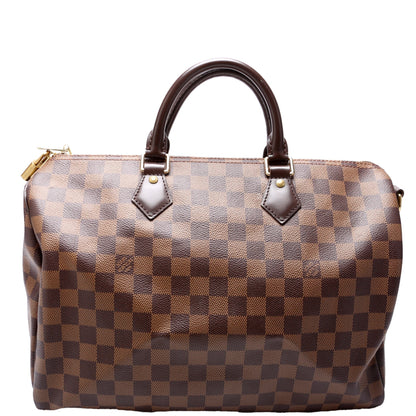 Speedy 35 Bandouliere Damier Ebene