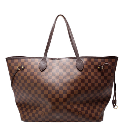 Neverfull GM Damier Ebene Red