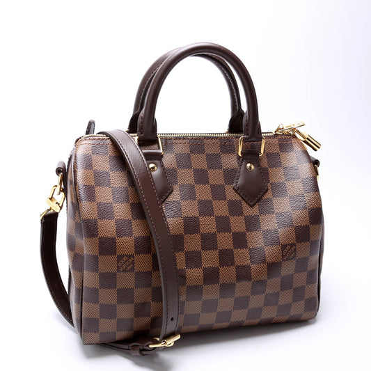 Speedy 25 Bandouliere Damier Ebene