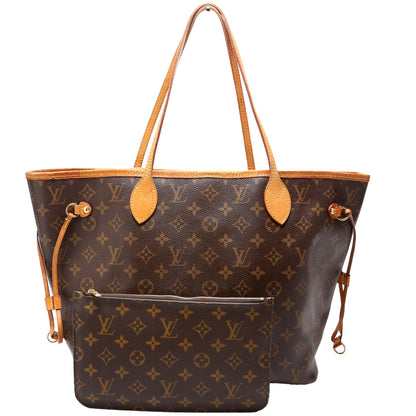 Neverfull with Wallet MM Monogram