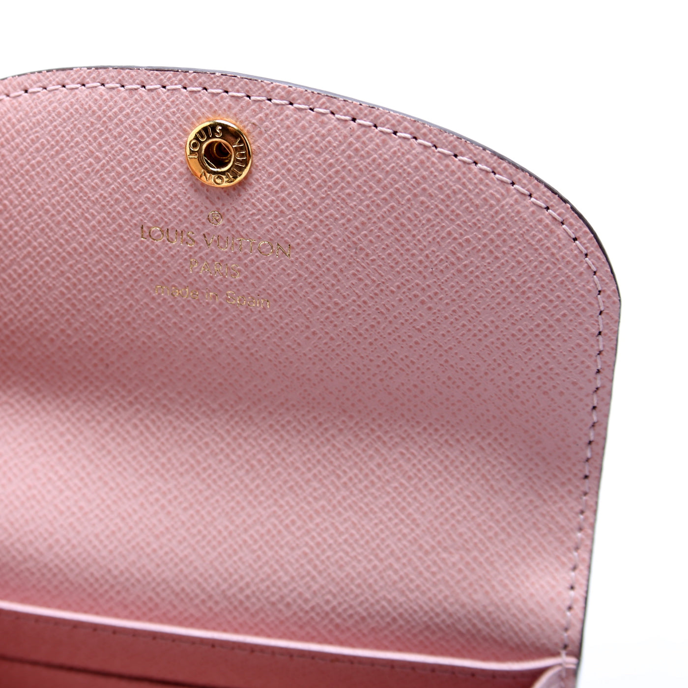 Rosalie Coin Purse Monogram Pink