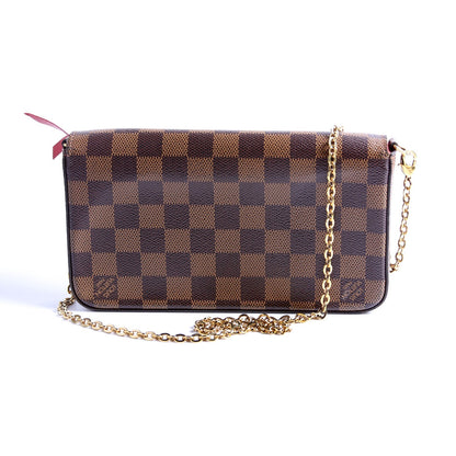 Pochette Felicie Damier Ebene