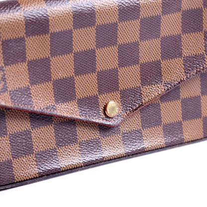 Pochette Felicie Damier Ebene