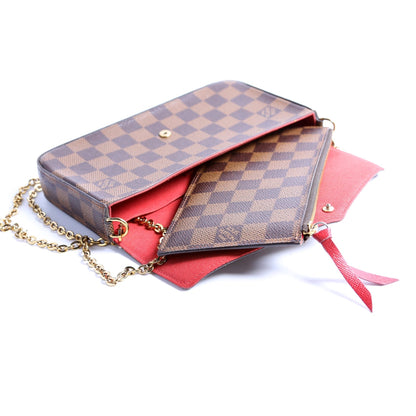 Pochette Felicie Damier Ebene