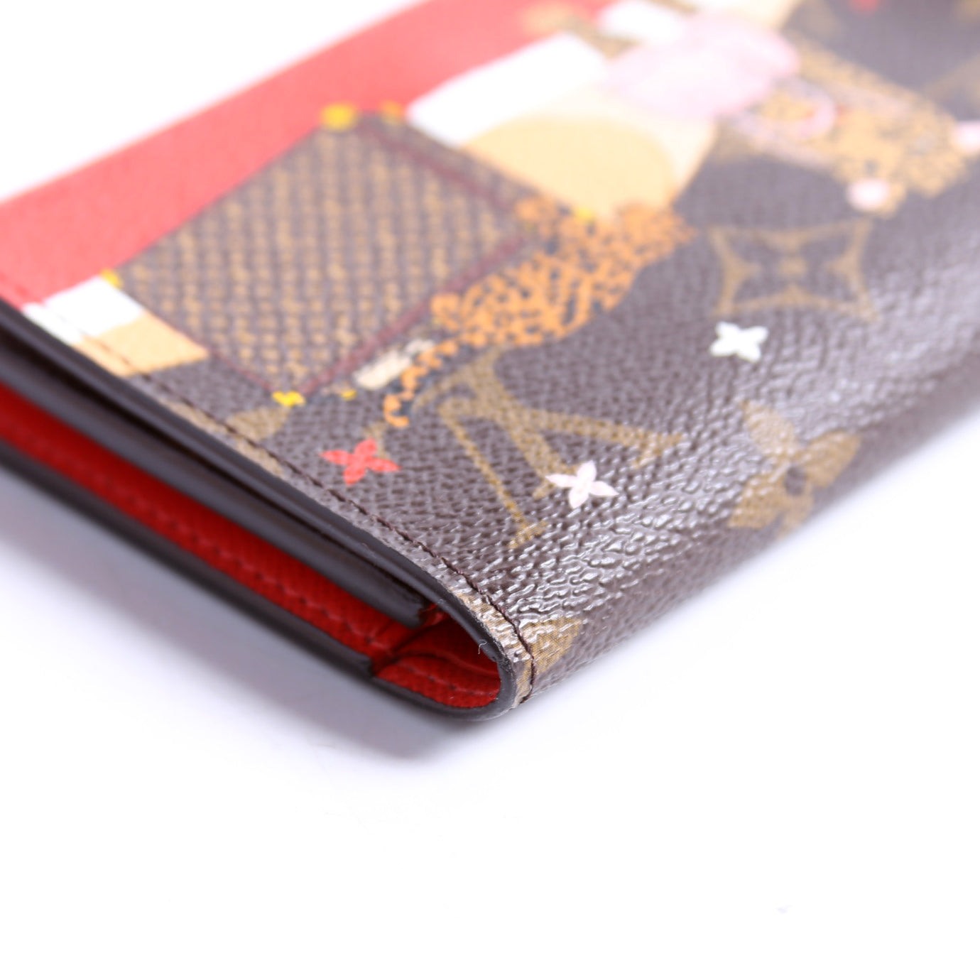 Victorine Wallet 2018 Xmas Animation Monogram Multicolor