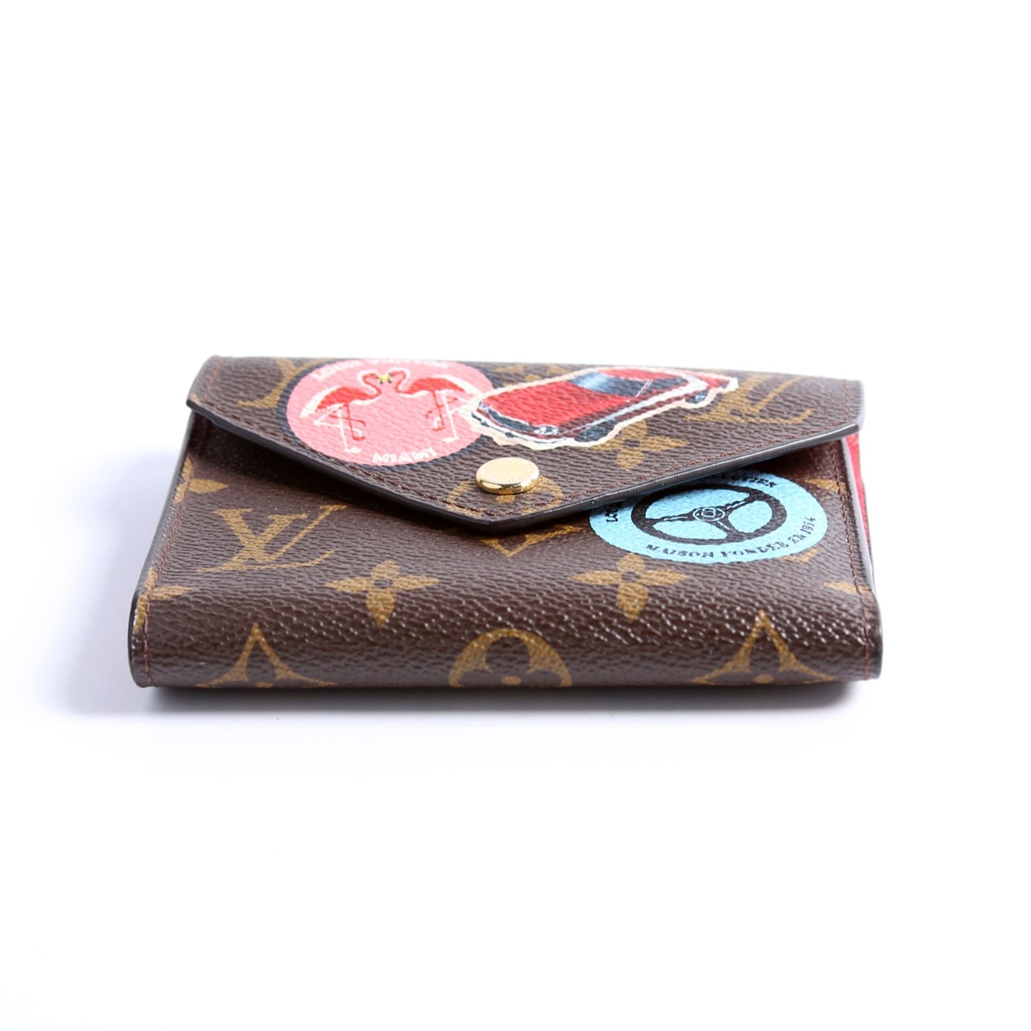 Victorine Wallet Monogram World Tour Multicolor