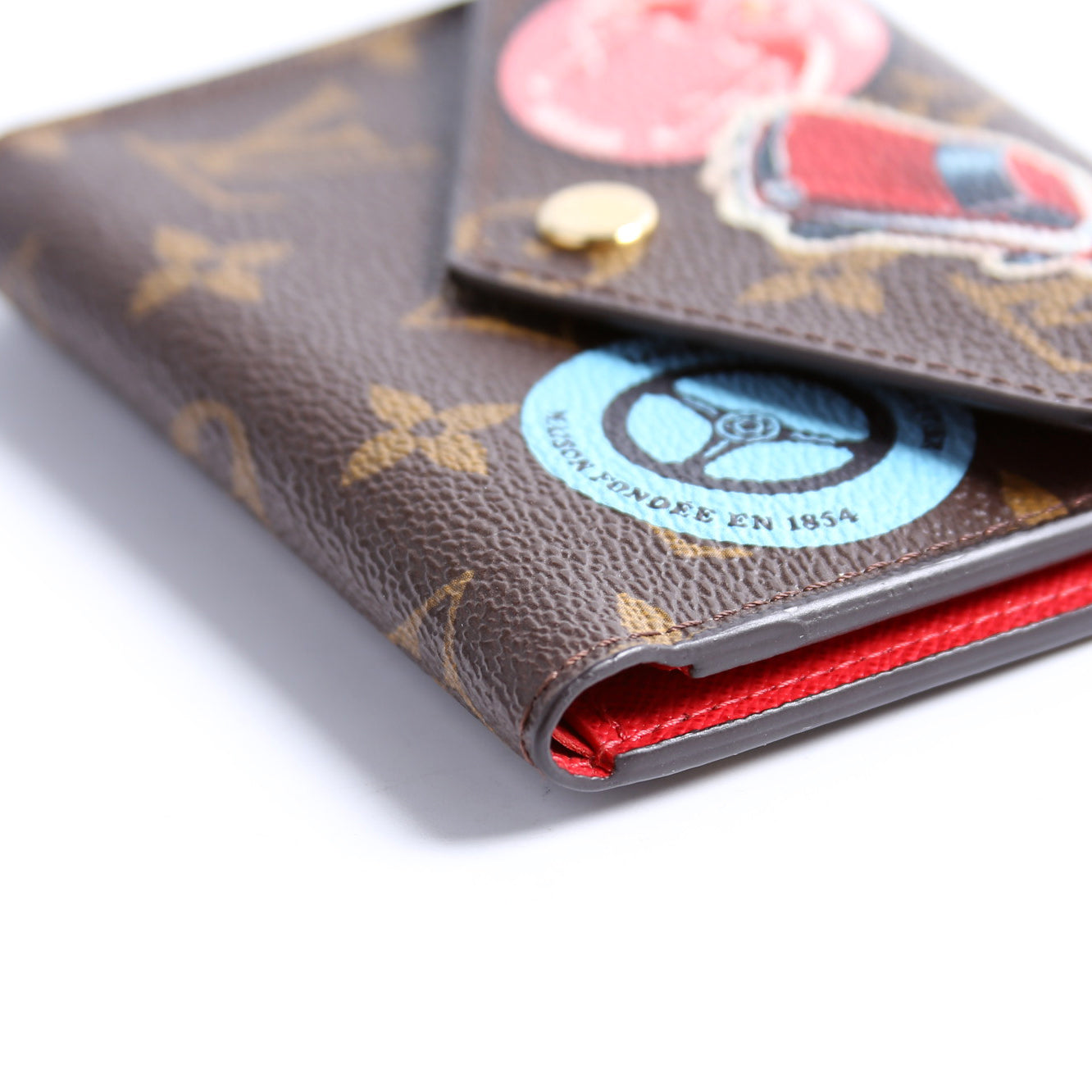 Victorine Wallet Monogram World Tour Multicolor