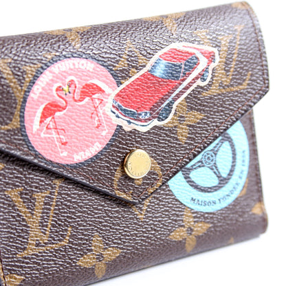 Victorine Wallet Monogram World Tour Multicolor