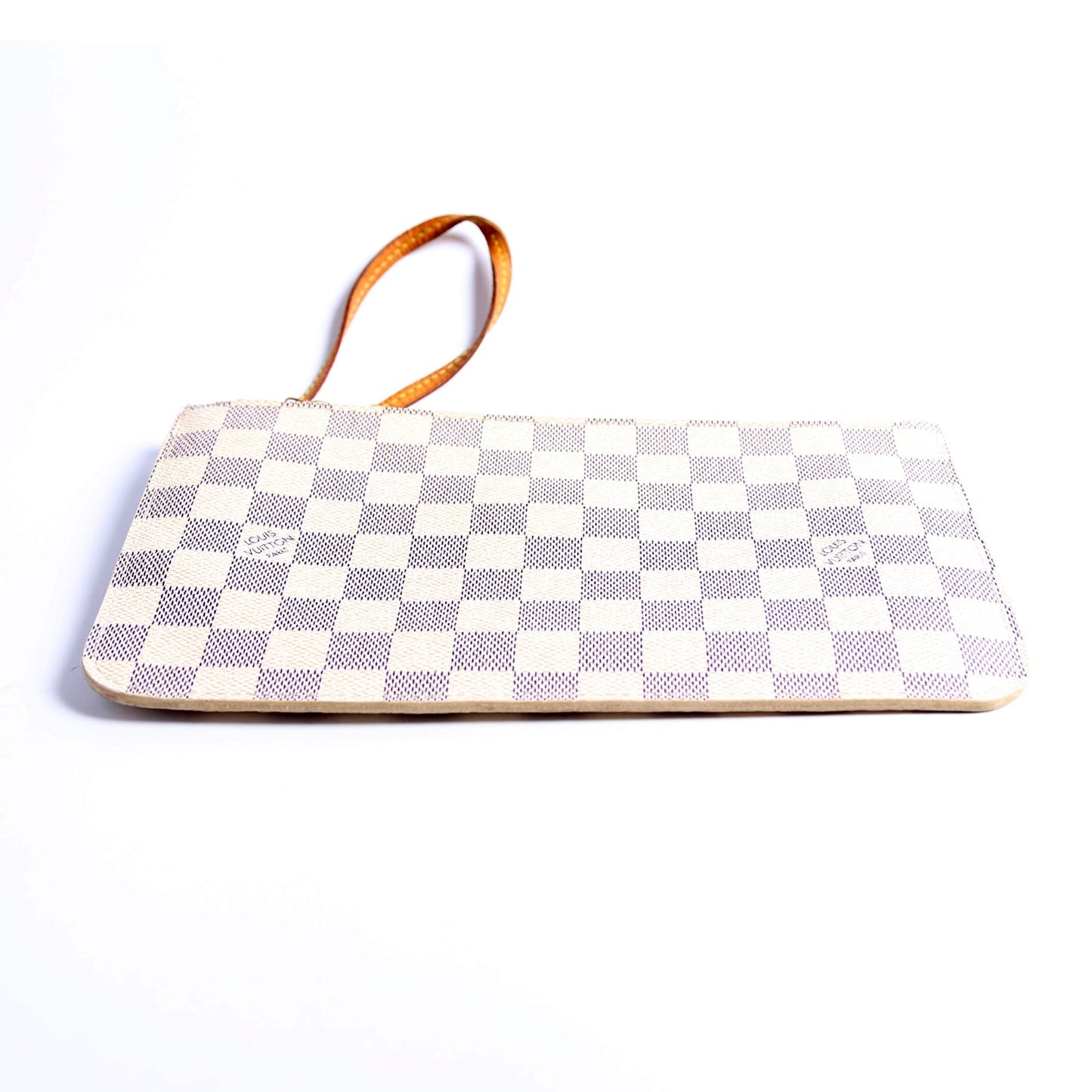 Pochette Only Damier Azur Neverfull Beige