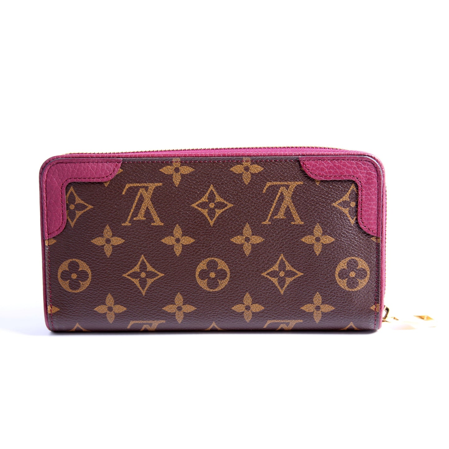 Zippy Wallet Retiro Monogram Plum