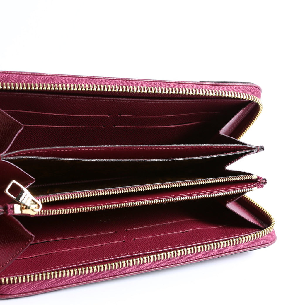 Zippy Wallet Retiro Monogram Plum