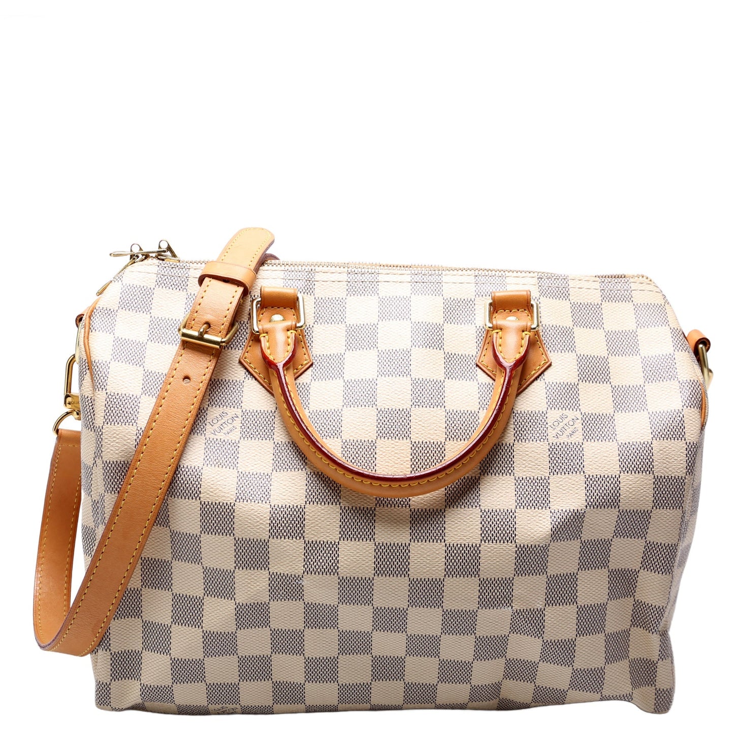 Speedy 30 Bandouliere Damier Azur