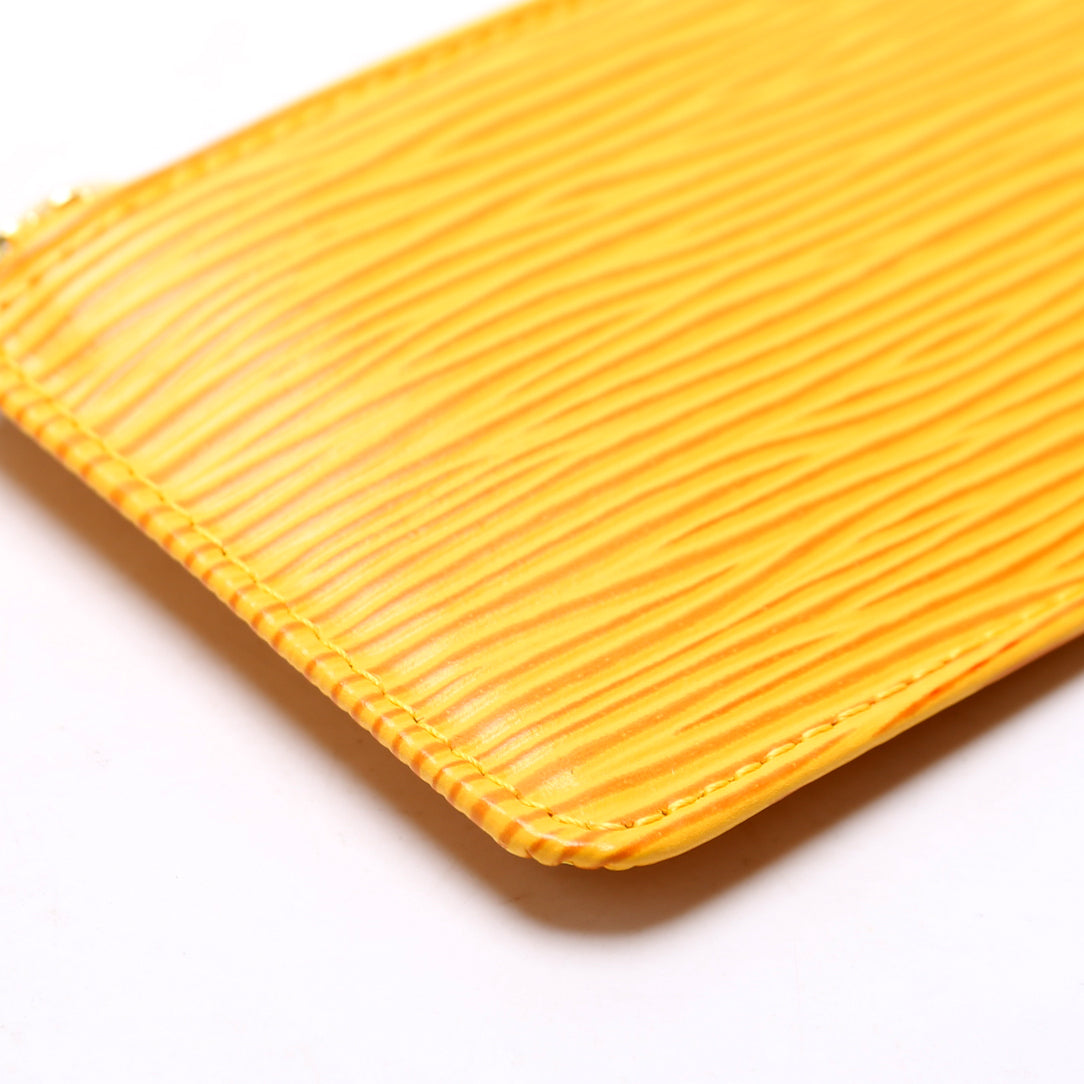 Pochette Cles Epi Yellow