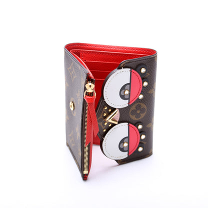 Victorine Wallet Lovely Birds Monogram Multicolor