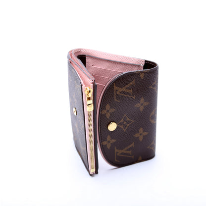 Ariane Wallet Monogram Pink