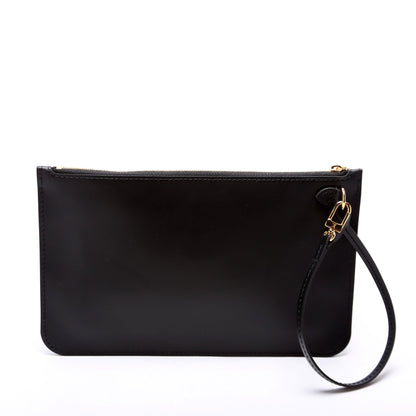 Pochette Only Neverfull Leather Black