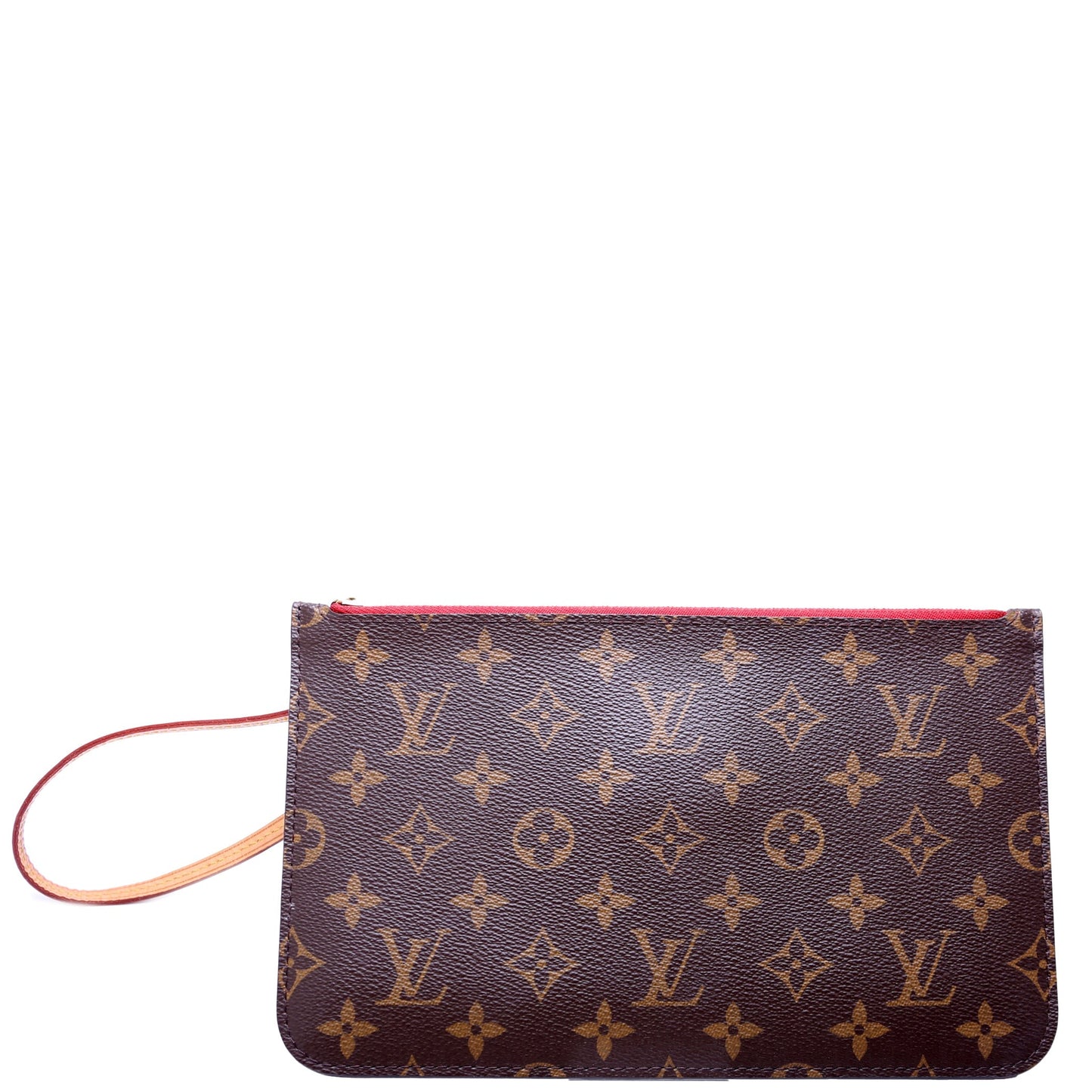 Pochette Only Monogram Neverfull Red