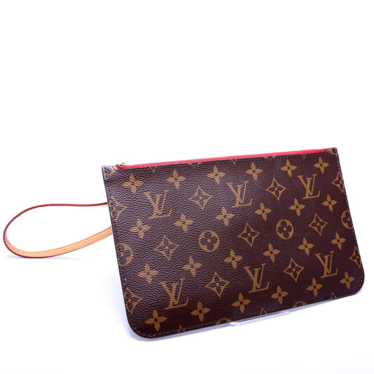 Pochette Only Monogram Neverfull Red