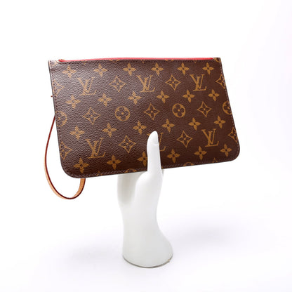 Pochette Only Monogram Neverfull Red