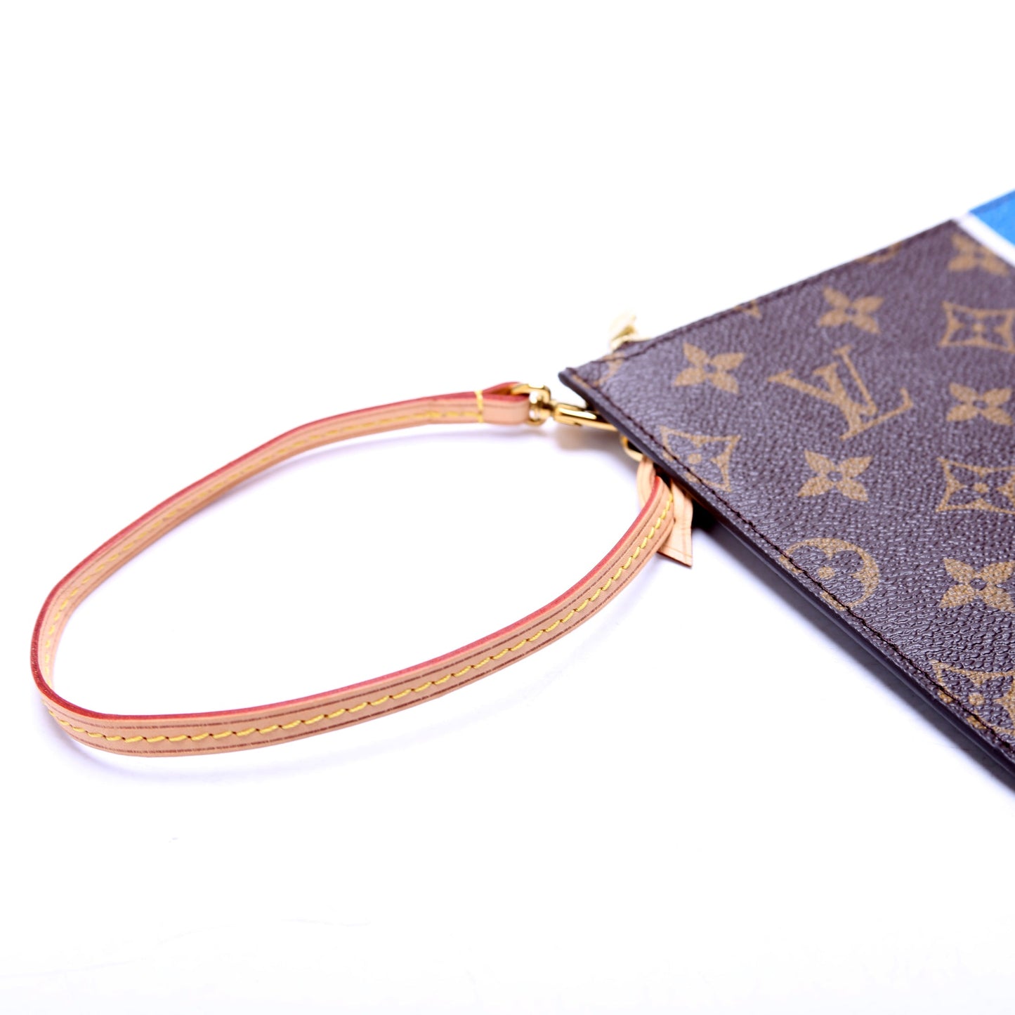 Pochette Only Monogram Neverfull My Heritage Stripe Blue