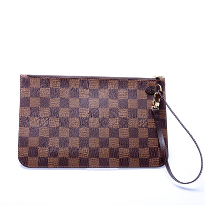 Pochette Only Damier Ebene Neverfull Red