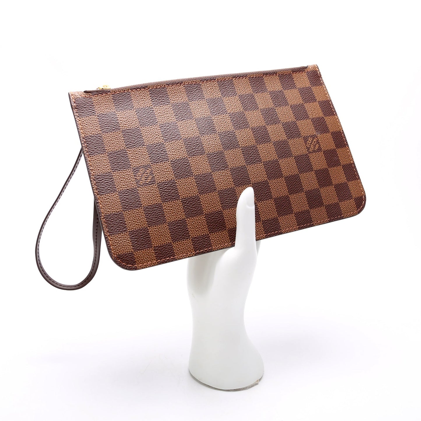 Pochette Only Damier Ebene Neverfull Red