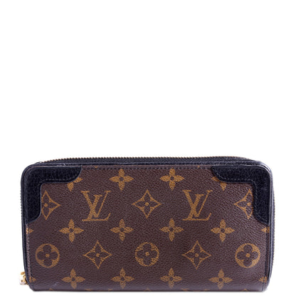 Zippy Wallet Retiro Monogram Black