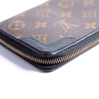 Zippy Wallet Retiro Monogram Black