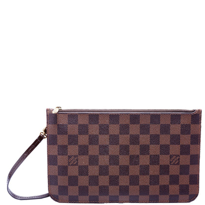 Pochette Only Neverfull Damier Ebene Red