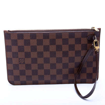 Pochette Only Neverfull Damier Ebene Red