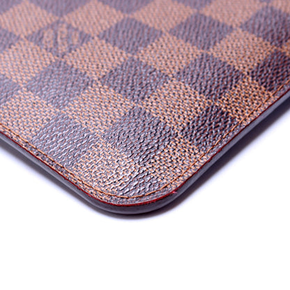 Pochette Only Neverfull Damier Ebene Red