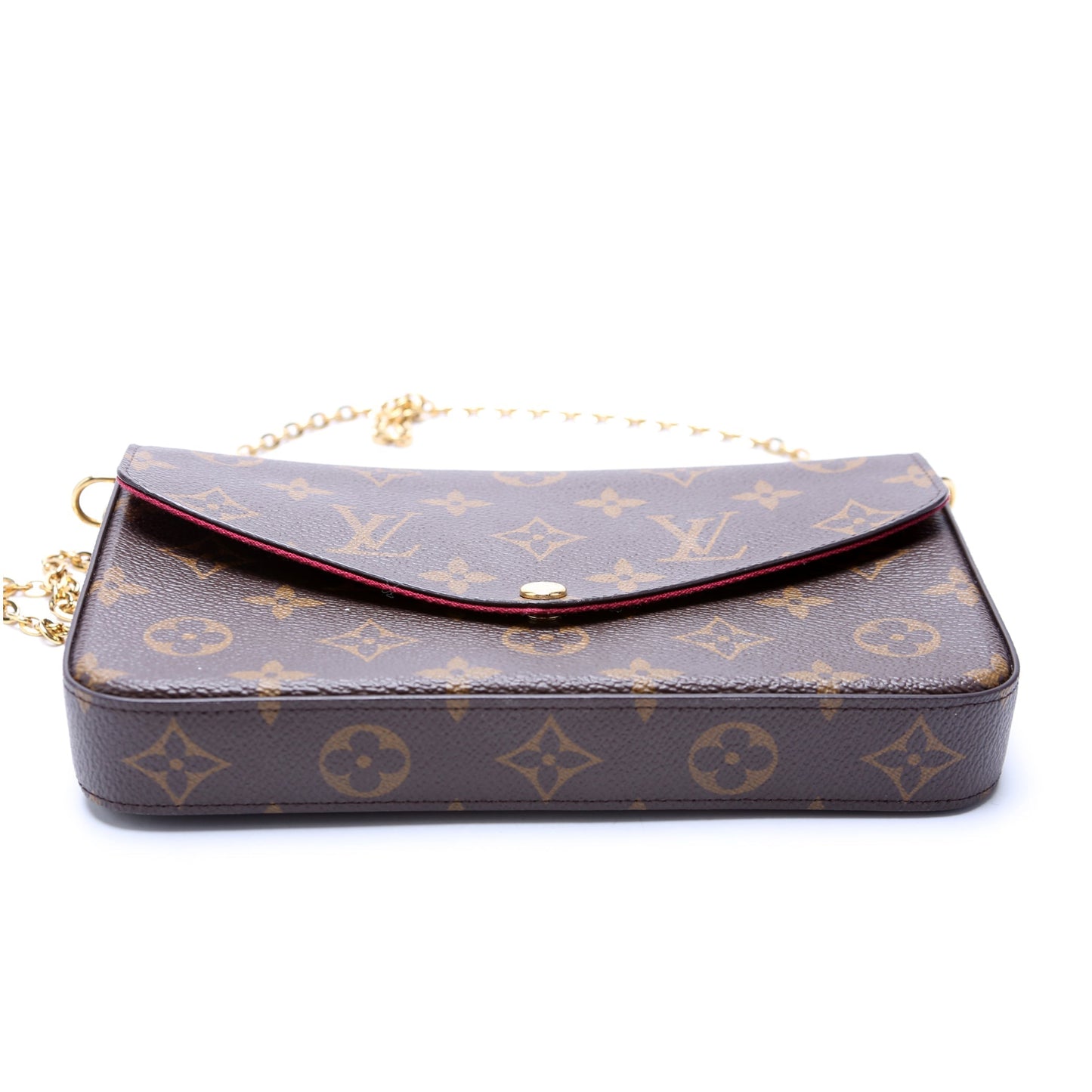 Pochette Felicie Monogram Berry