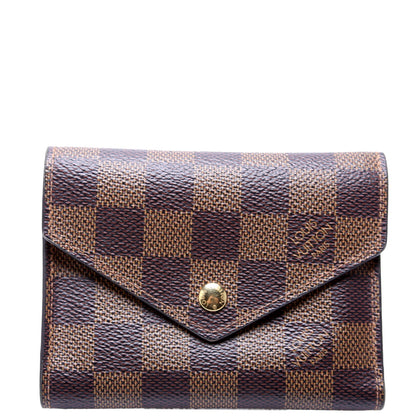 Victorine Wallet Damier Ebene Pink