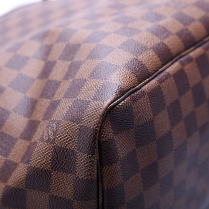 Neverfull with Wallet MM Damier Ebene