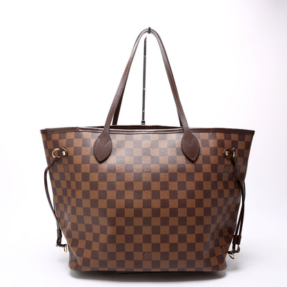 Neverfull with Wallet MM Damier Ebene